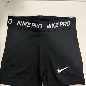 Nike Pro Women's Athletic Black Shorts